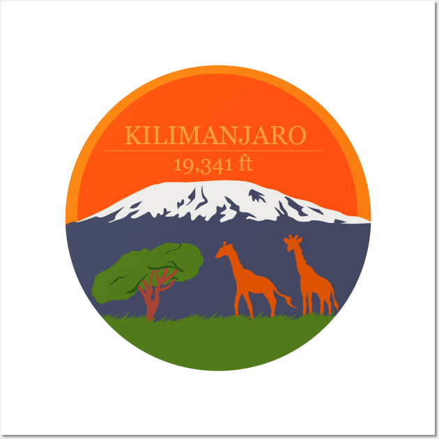 Kilimanjaro Altitude Wall Art by SakuraDragon